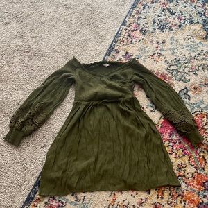 Dark green dress, worn once